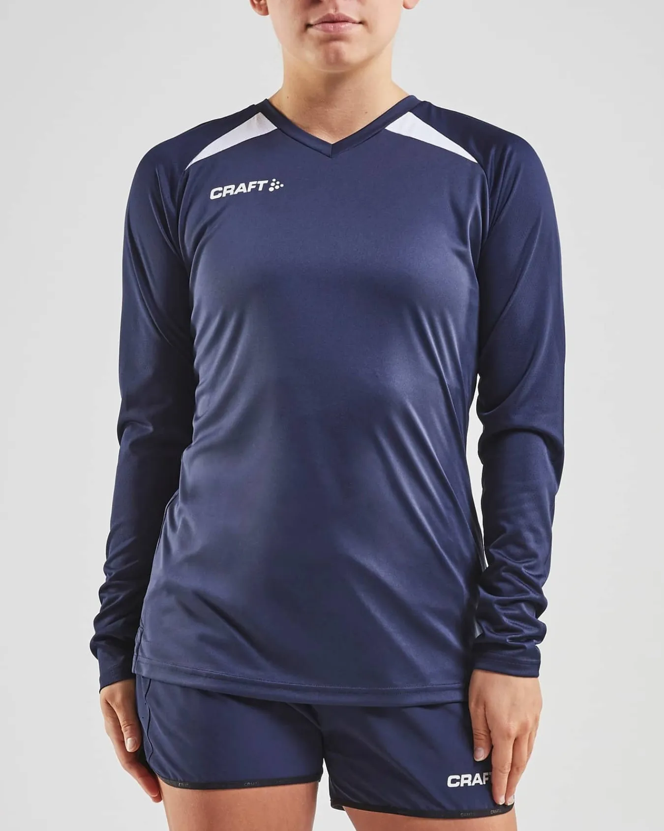 Craft Sportswear Padel|Teamwear^PRO Control Impact Ls Tee W Navy/White