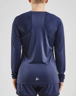 Craft Sportswear Padel|Teamwear^PRO Control Impact Ls Tee W Navy/White