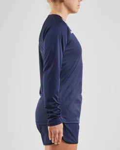 Craft Sportswear Padel|Teamwear^PRO Control Impact Ls Tee W Navy/White