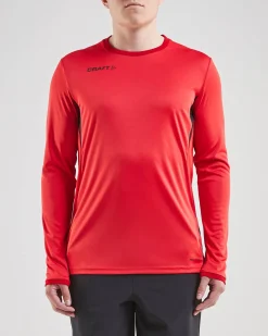 Craft Sportswear T-Shirts & Tröjor|Padel^PRO Control Impact Ls Tee M Bright Red/Black