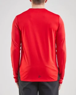 Craft Sportswear T-Shirts & Tröjor|Padel^PRO Control Impact Ls Tee M Bright Red/Black