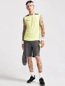 Craft Sportswear Padel|Teamwear^PRO Control Impact Shorts M Granite-Giallo