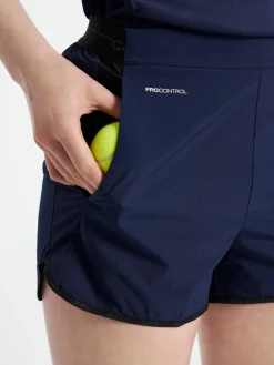 Craft Sportswear Padel|Teamwear^PRO Control Impact Shorts W Navy/White