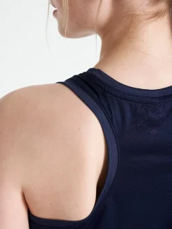 Craft Sportswear Linnen|Padel^PRO Control Impact Singlet W Navy/White