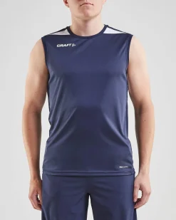 Craft Sportswear T-Shirts & Tröjor|Linnen^PRO Control Impact Sl M Navy/White
