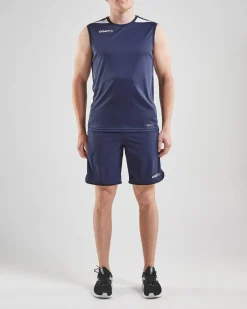 Craft Sportswear T-Shirts & Tröjor|Linnen^PRO Control Impact Sl M Navy/White