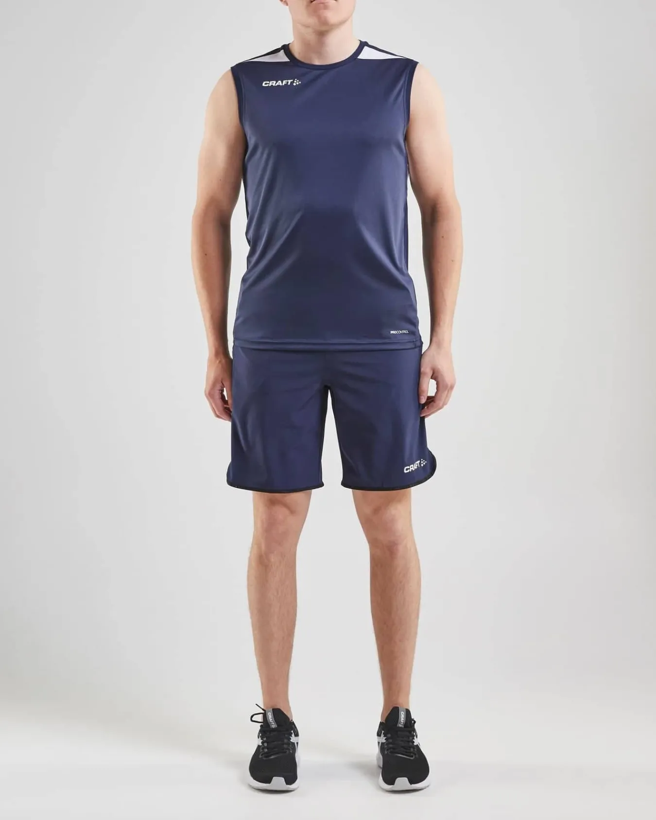 Craft Sportswear T-Shirts & Tröjor|Linnen^PRO Control Impact Sl M Navy/White
