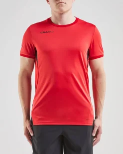 Craft Sportswear T-Shirts & Tröjor|Padel^PRO Control Impact Ss Tee M Bright Red/Black