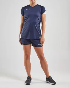 Craft Sportswear Padel|Teamwear^PRO Control Impact Ss Tee W Navy/White