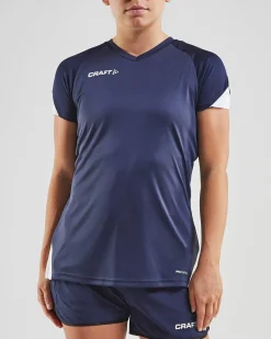 Craft Sportswear Padel|Teamwear^PRO Control Impact Ss Tee W Navy/White