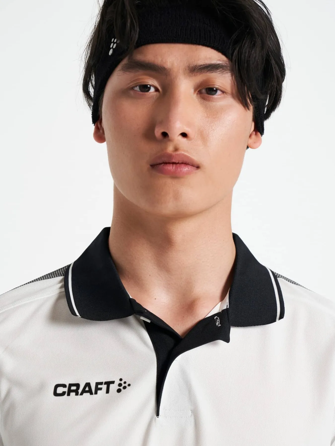 Craft Sportswear T-Shirts & Tröjor|Träning^Pro Control Poloshirt M White/Black