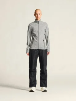 Craft Sportswear Mellanlager & Fleece|Mellanlager^PRO Explore Wool Midlayer W Grey Melange