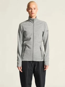 Craft Sportswear Mellanlager & Fleece|Mellanlager^PRO Explore Wool Midlayer W Grey Melange