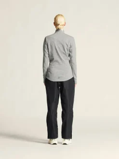 Craft Sportswear Mellanlager & Fleece|Mellanlager^PRO Explore Wool Midlayer W Grey Melange