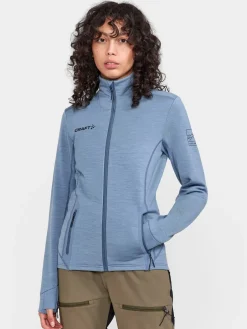 Craft Sportswear Mellanlager & Fleece|Mellanlager^PRO Explore Wool Midlayer W Flow-Melange
