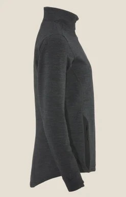 Craft Sportswear Mellanlager & Fleece|Mellanlager^PRO Explore Wool Midlayer W Black Melange