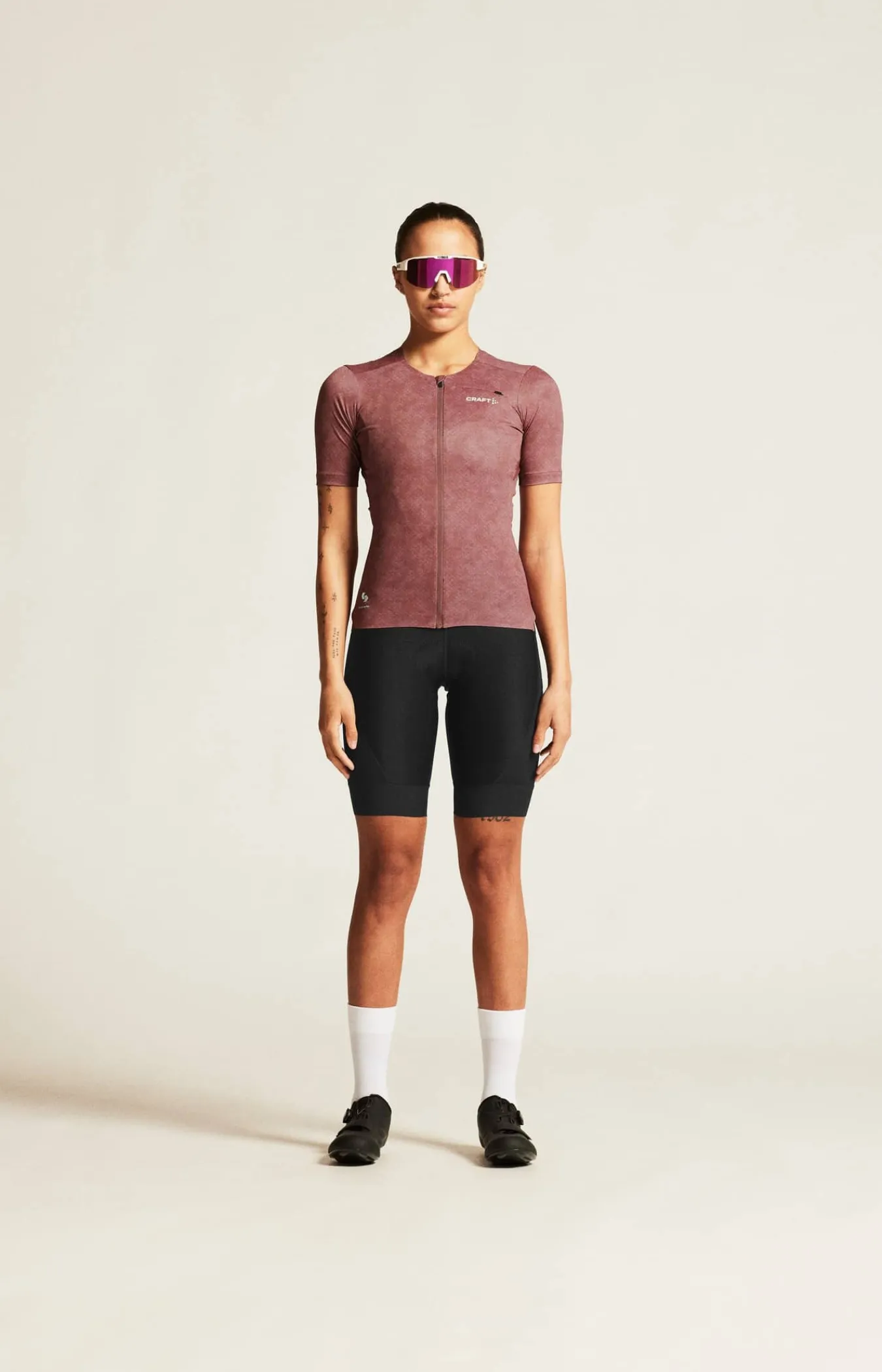 Craft Sportswear T-Shirts & Tröjor^PRO Gravel Ss Jersey W Rose Brown/Multi