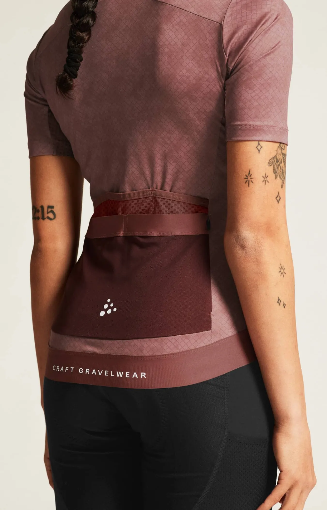 Craft Sportswear T-Shirts & Tröjor^PRO Gravel Ss Jersey W Rose Brown/Multi
