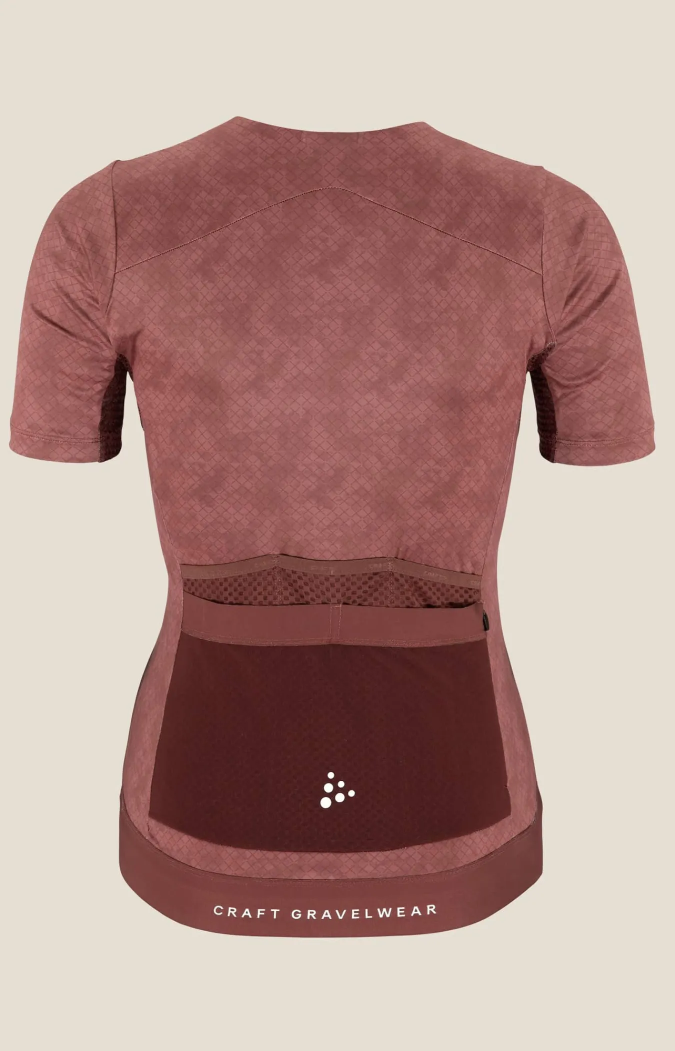 Craft Sportswear T-Shirts & Tröjor^PRO Gravel Ss Jersey W Rose Brown/Multi