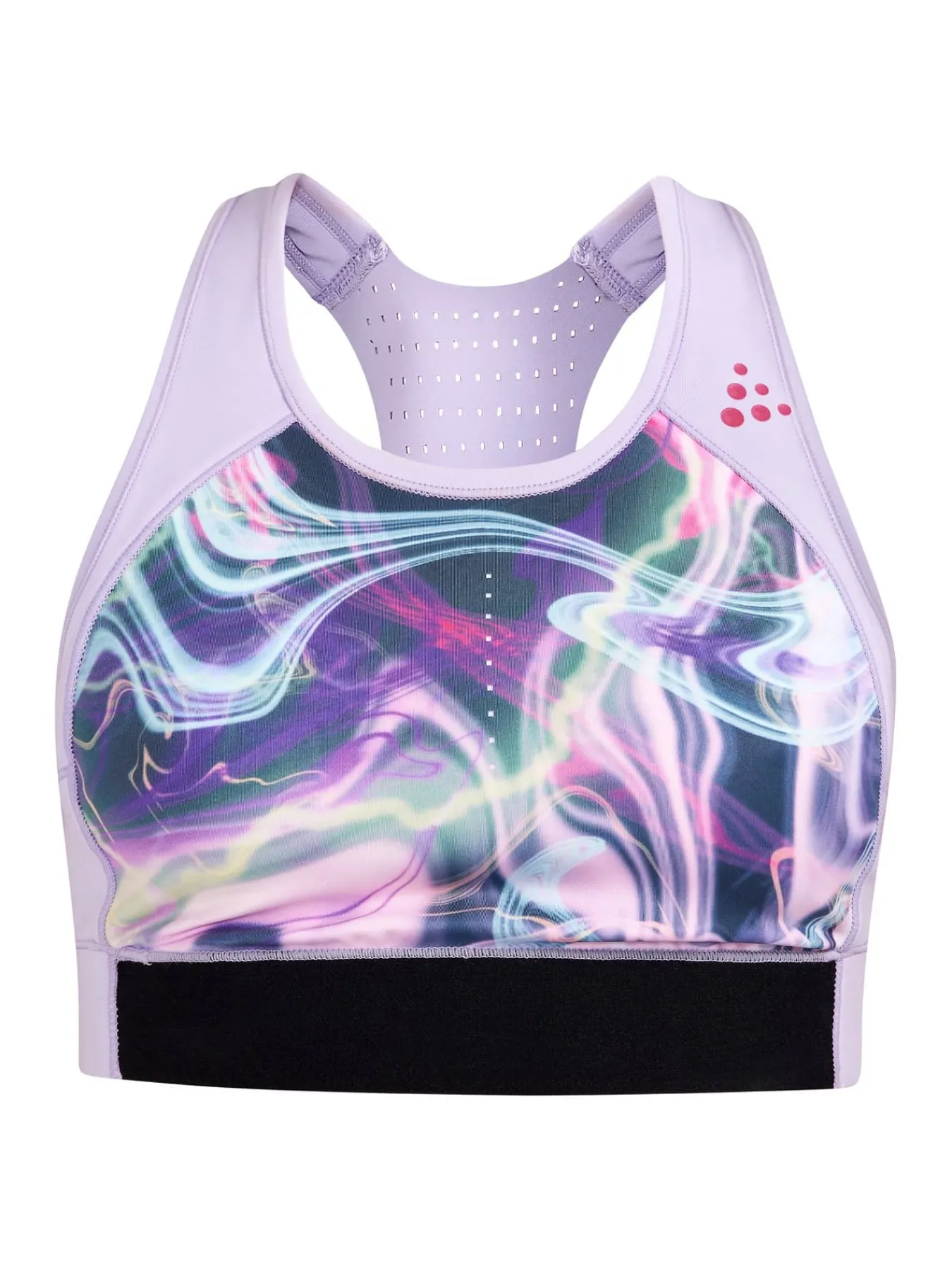 Craft Sportswear Linnen|Träning^PRO HiT Blocked Sport Top W Lavender-Print