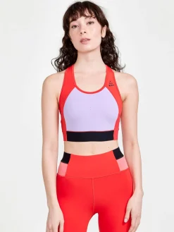 Craft Sportswear Linnen|Träning^PRO HiT Blocked Sport Top W Reddish-Lavender