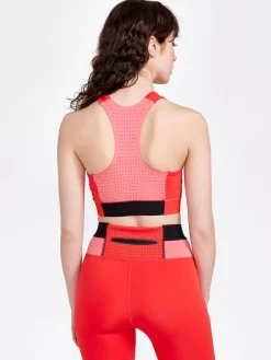Craft Sportswear Linnen|Träning^PRO HiT Blocked Sport Top W Reddish-Lavender
