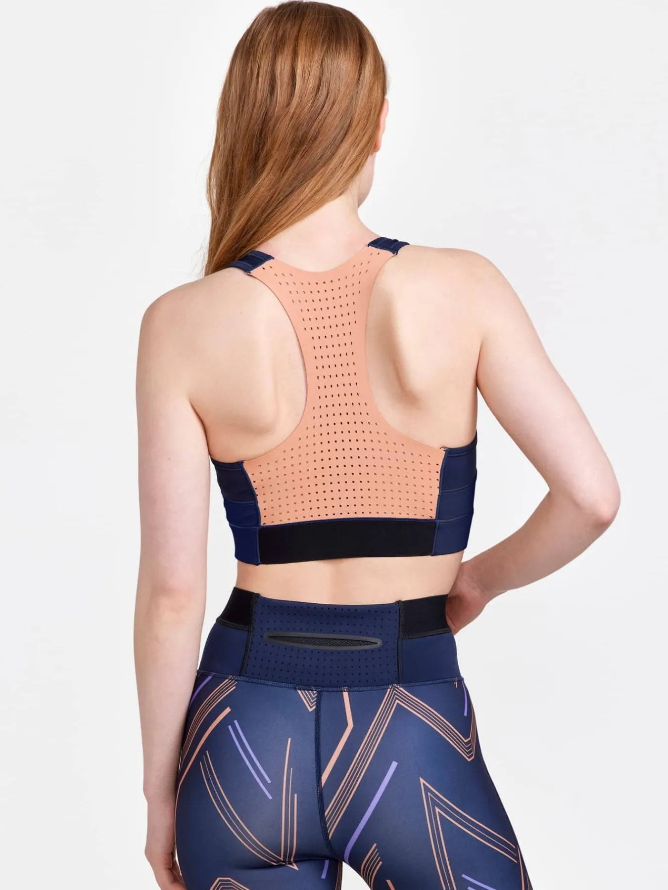 Craft Sportswear Linnen|Träning^PRO HiT Blocked Sport Top W Blaze-Cliff