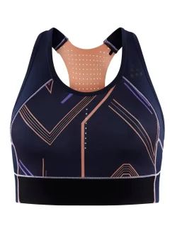 Craft Sportswear Linnen|Träning^PRO HiT Blocked Sport Top W Blaze-Cliff