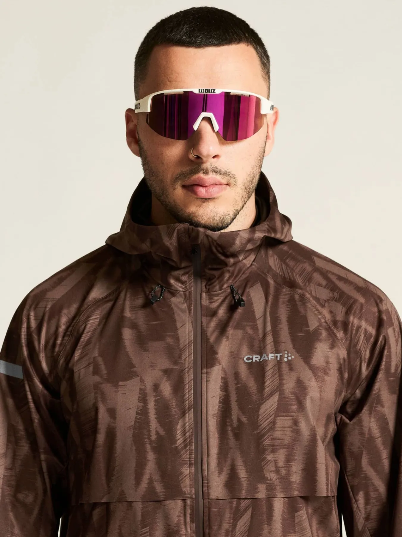 Craft Sportswear Jackor & Västar^PRO Hydro Jacket 3 M Prune/Multi