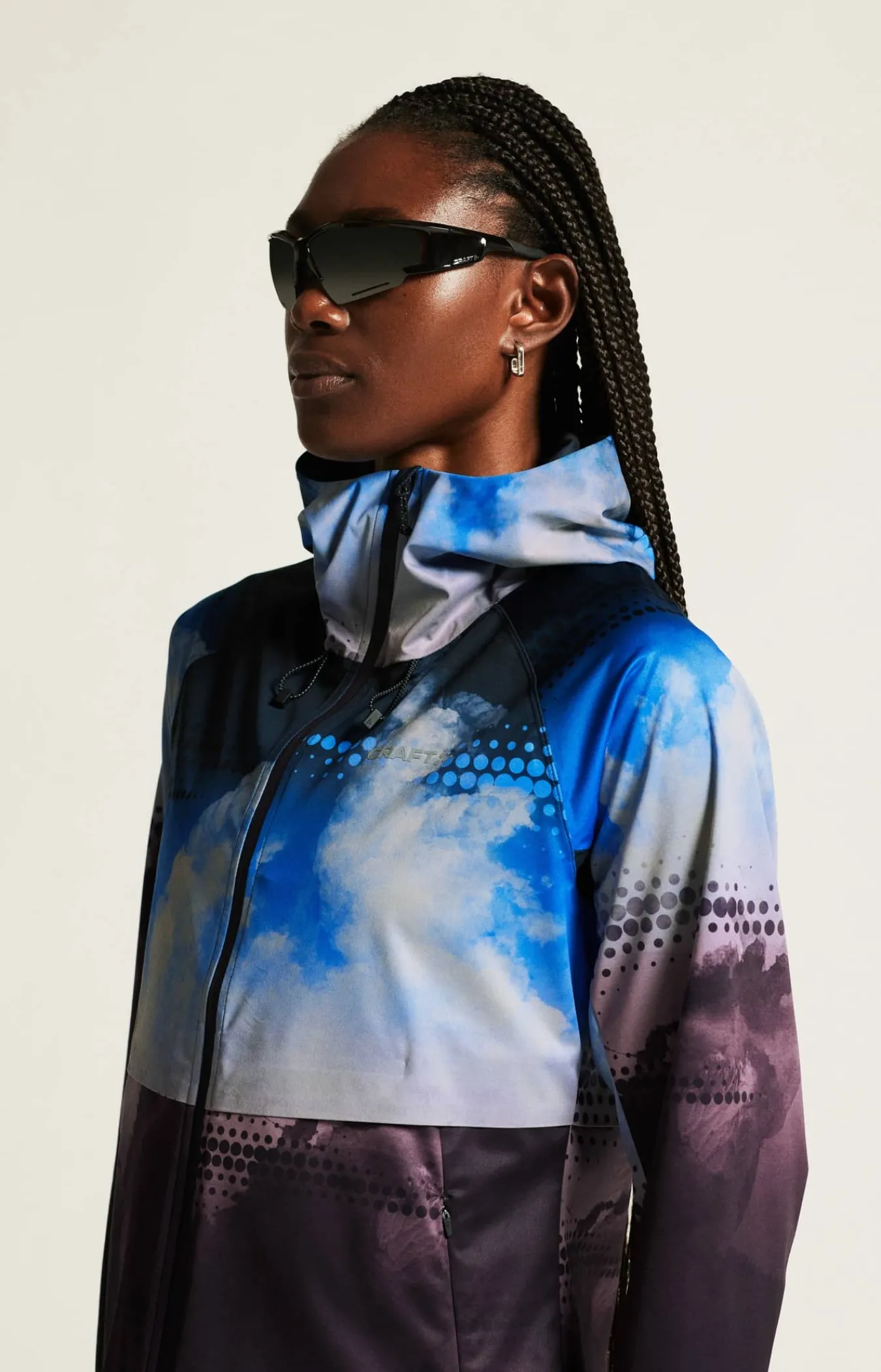 Craft Sportswear Jackor & Västar^PRO Hydro Jacket 3 W Dk Plum/Multi
