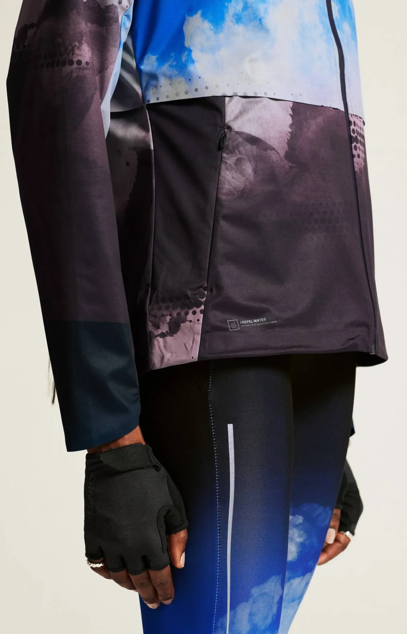 Craft Sportswear Jackor & Västar^PRO Hydro Jacket 3 W Dk Plum/Multi