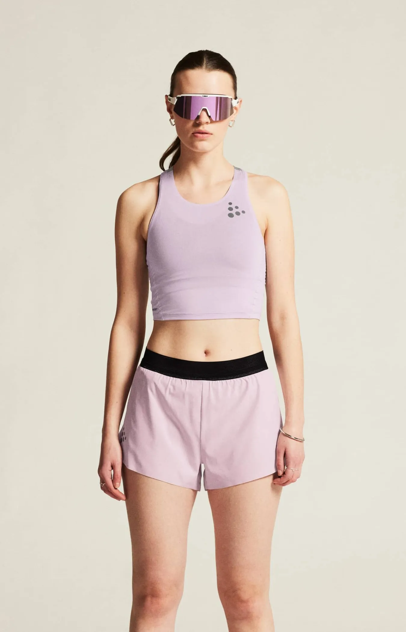 Craft Sportswear Linnen^PRO Hypervent Cropped Top 2 W Aster