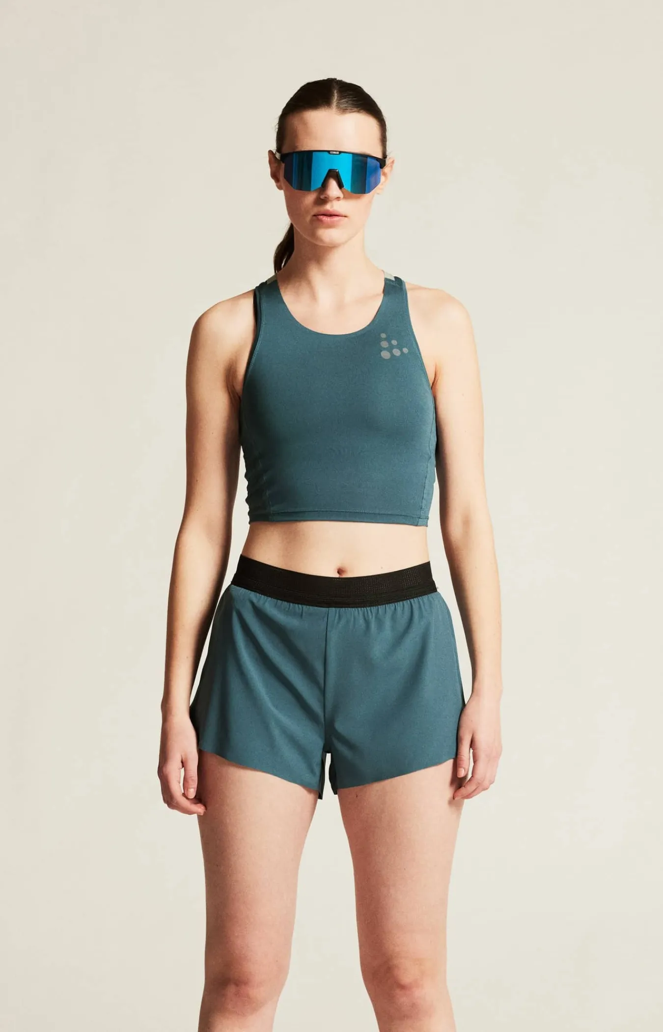 Craft Sportswear Linnen^PRO Hypervent Cropped Top 2 W Orion