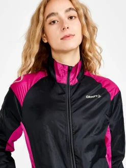 Craft Sportswear Jackor & Västar^PRO Hypervent Jacket W Black-Roxo
