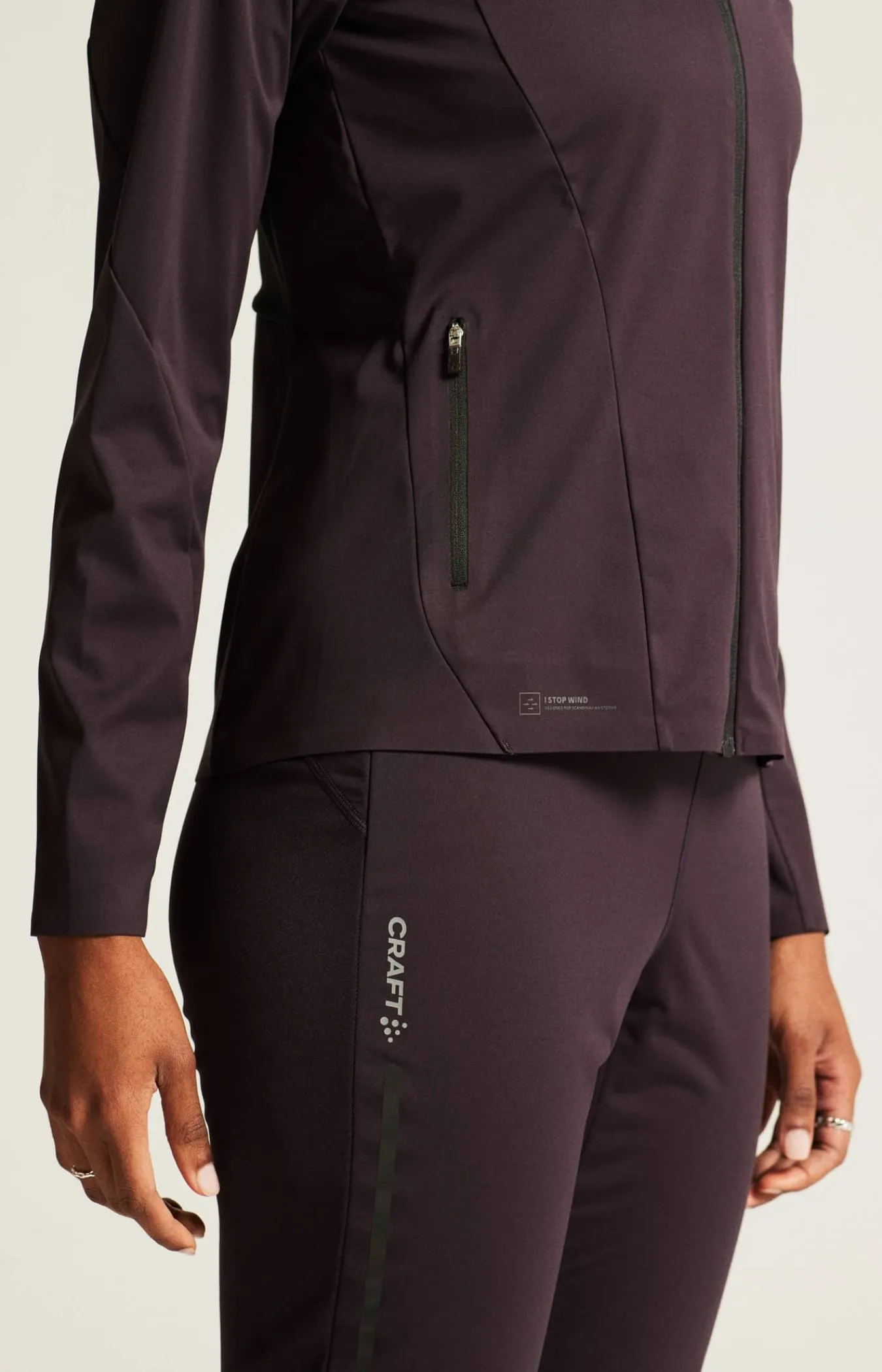 Craft Sportswear Jackor & Västar|Längdskidor^PRO Nordic Race Jacket 2 W Dk Plum