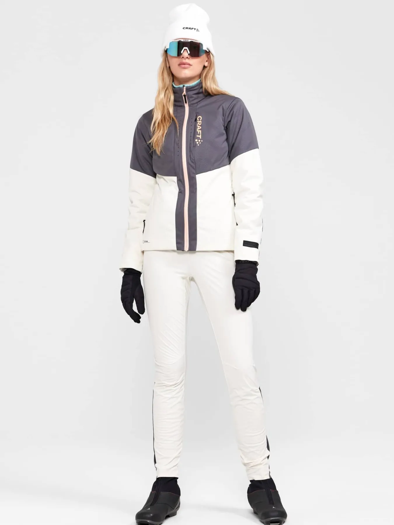 Craft Sportswear Tights|Längdskidor^PRO Nordic Race Wind Tights W Tofu-Granite