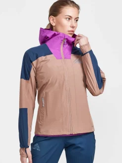 Craft Sportswear Jackor & Västar^PRO Trail Hydro Jacket W Tide-Sepia