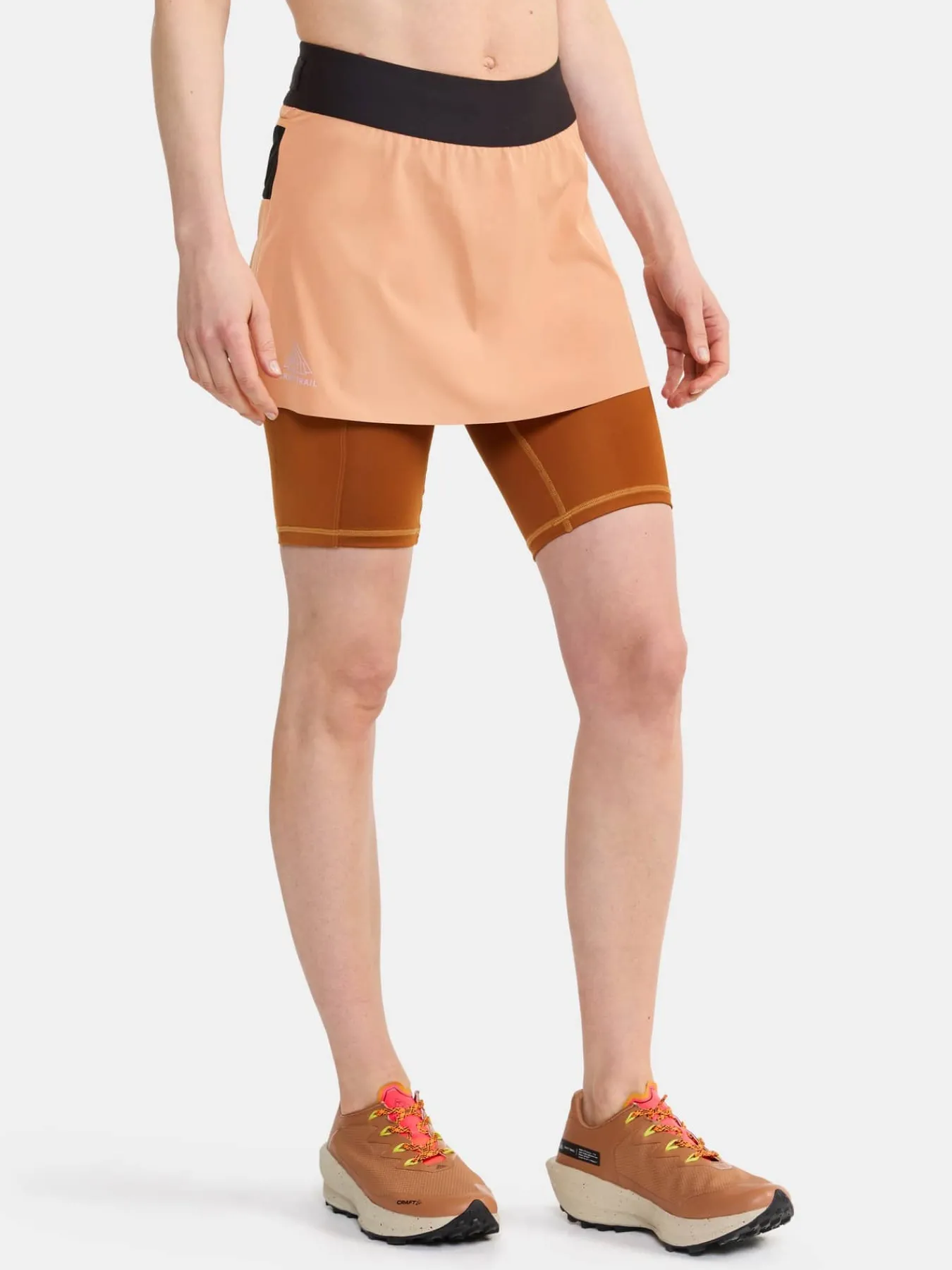 Craft Sportswear Kjolar^PRO Trail 2in1 Skirt W Cliff-Mud