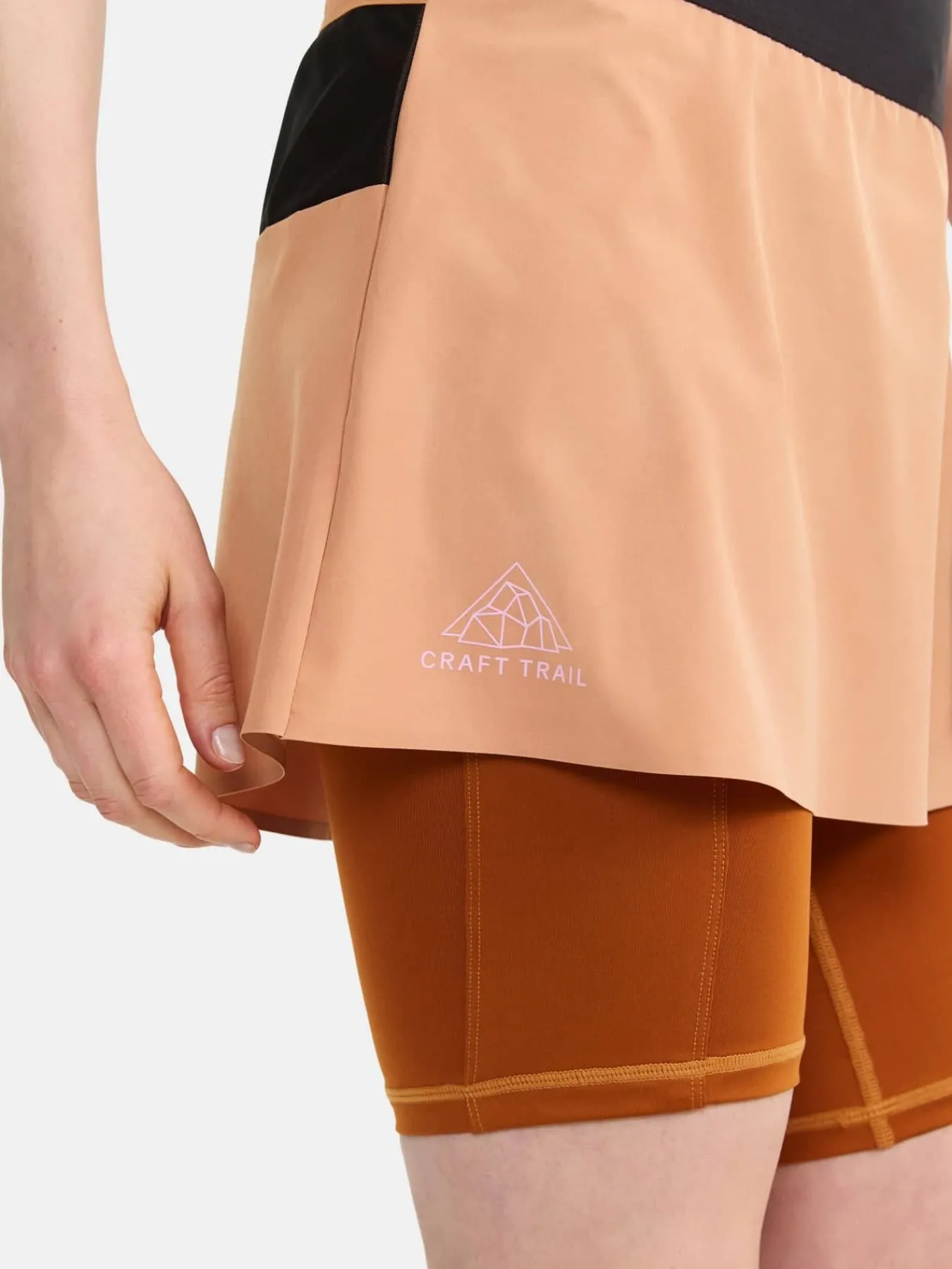 Craft Sportswear Kjolar^PRO Trail 2in1 Skirt W Cliff-Mud