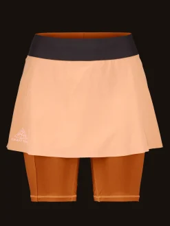 Craft Sportswear Kjolar^PRO Trail 2in1 Skirt W Cliff-Mud
