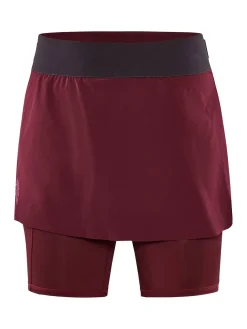 Craft Sportswear Kjolar^PRO Trail 2in1 Skirt W Punsch
