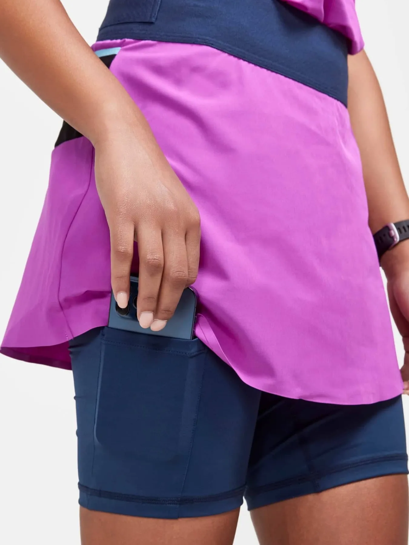 Craft Sportswear Kjolar^PRO Trail 2in1 Skirt W CASSIUS-TIDE