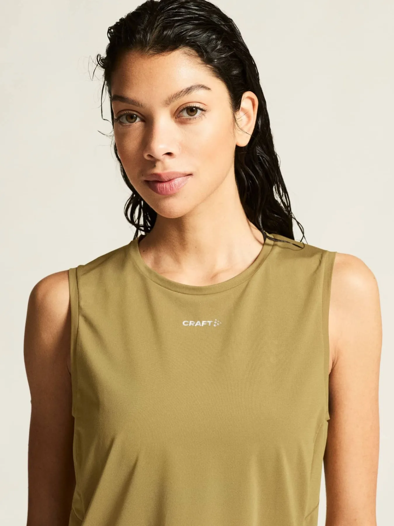Craft Sportswear Linnen^PRO Trail Singlet 2 W Khaki