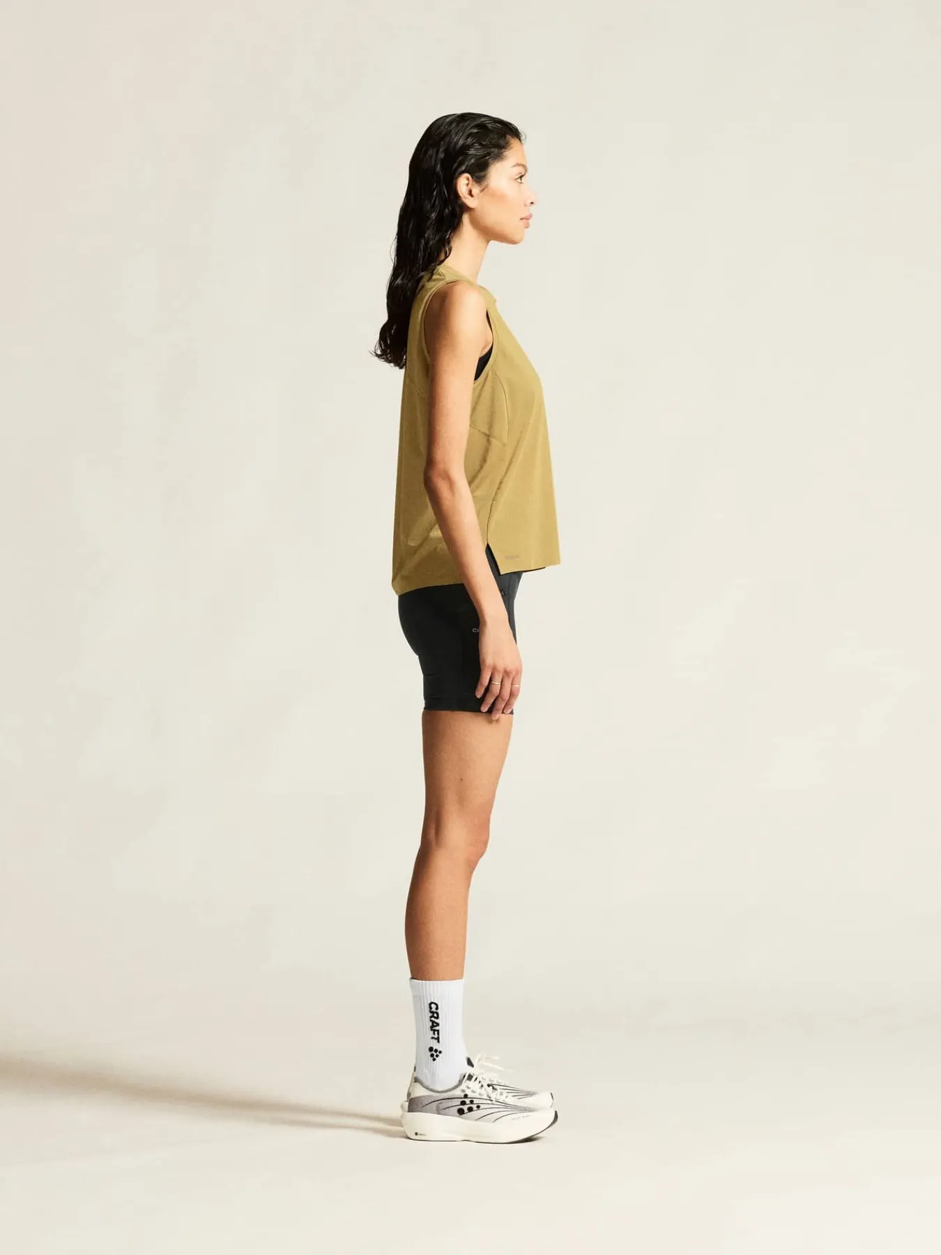 Craft Sportswear Linnen^PRO Trail Singlet 2 W Khaki