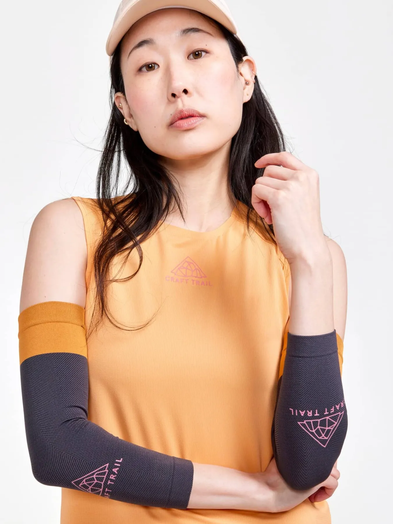 Craft Sportswear Linnen^PRO Trail Singlet W Peach