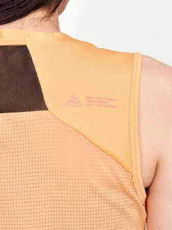 Craft Sportswear Linnen^PRO Trail Singlet W Peach
