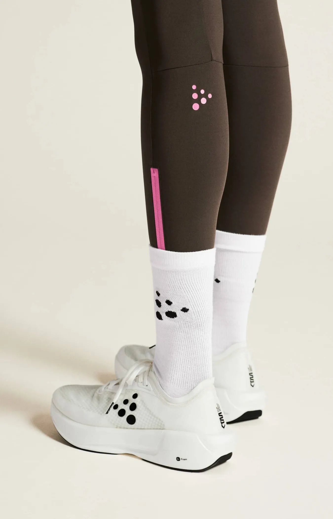 Craft Sportswear Tights^PRO Trail Tights 2 W Bark/Rouge