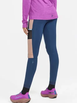 Craft Sportswear Tights^PRO Trail Tights W Tide-Sepia
