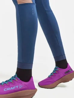Craft Sportswear Tights^PRO Trail Tights W Tide-Sepia