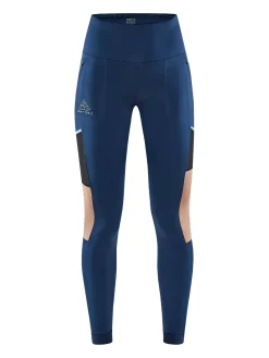 Craft Sportswear Tights^PRO Trail Tights W Tide-Sepia